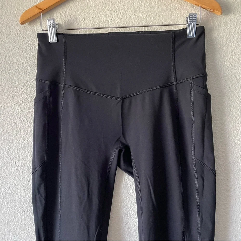Lululemon All The Right Places Crop II *23" Inseam Women’s 8 Black Pockets - Picture 9 of 16